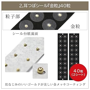 Amazon.co.jp: 【耳つぼ スターターキット 4点セット】耳